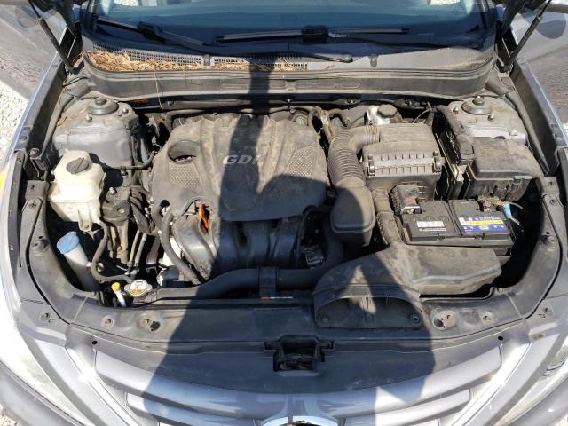 5NPEB4AC6EH903862 - 2014 HYUNDAI SONATA GLS GRAY photo 11