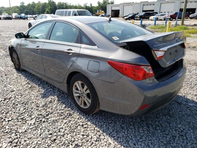 5NPEB4AC6EH903862 - 2014 HYUNDAI SONATA GLS GRAY photo 2