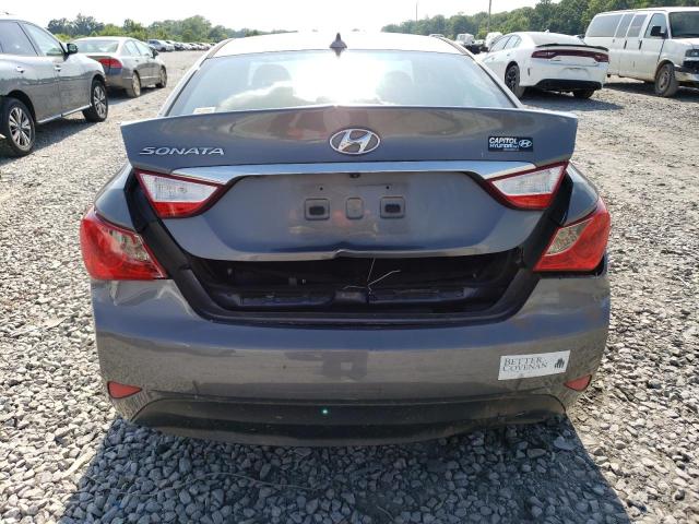 5NPEB4AC6EH903862 - 2014 HYUNDAI SONATA GLS GRAY photo 6