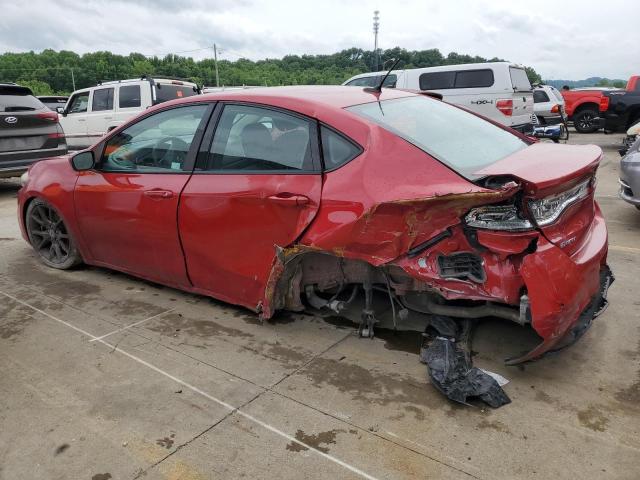 1C3CDFBH9DD133558 - 2013 DODGE DART SXT RED photo 2