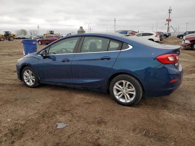 1G1BE5SM3K7107974 - 2019 CHEVROLET CRUZE LT Blau Foto 2