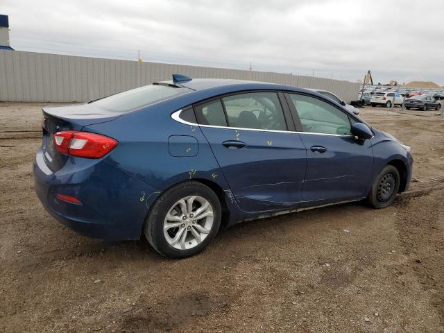 1G1BE5SM3K7107974 - 2019 CHEVROLET CRUZE LT Blau Foto 3