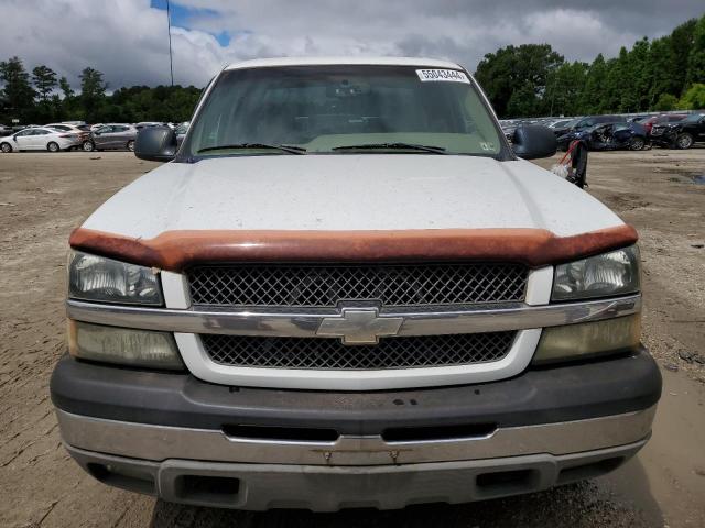 1GCGC13U33F218008 - 2003 CHEVROLET SILVERADO C1500 HEAVY DUTY WHITE photo 5