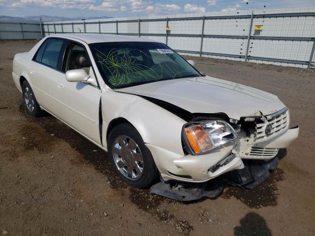 1G6KF57971U142772 - 2001 CADILLAC DEVILLE DTS WHITE photo 1