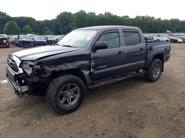 5TFJU4GNXDX035336 - 2013 TOYOTA TACOMA DOUBLE CAB PRERUNNER GRAY photo 1