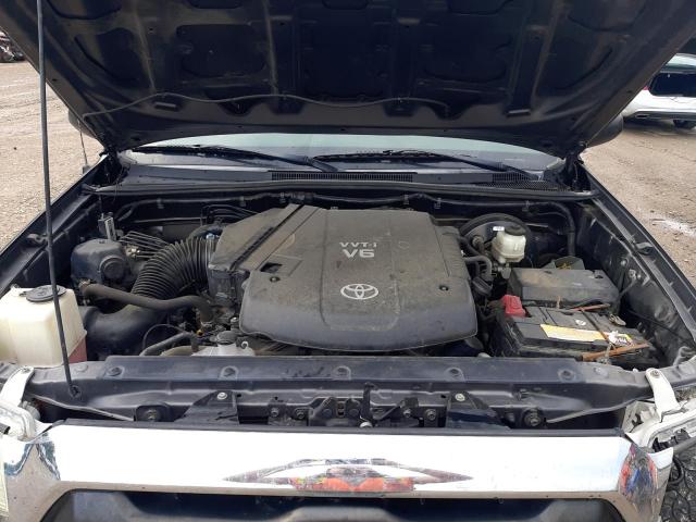 5TFJU4GNXDX035336 - 2013 TOYOTA TACOMA DOUBLE CAB PRERUNNER GRAY photo 11