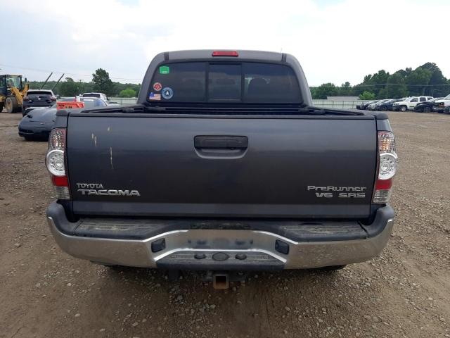 5TFJU4GNXDX035336 - 2013 TOYOTA TACOMA DOUBLE CAB PRERUNNER GRAY photo 6