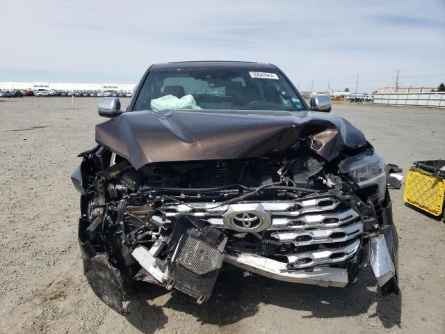 5TFMA5DB3NX019857 - 2022 TOYOTA TUNDRA CREWMAX PLATINUM ნაცრისფერი ფოტო 5