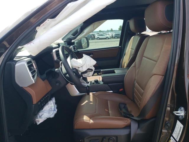 5TFMA5DB3NX019857 - 2022 TOYOTA TUNDRA CREWMAX PLATINUM ნაცრისფერი ფოტო 7