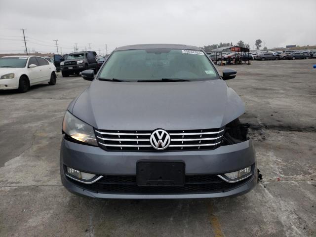 1VWCT7A37FC046208 - 2015 VOLKSWAGEN PASSAT SEL GRAY photo 5