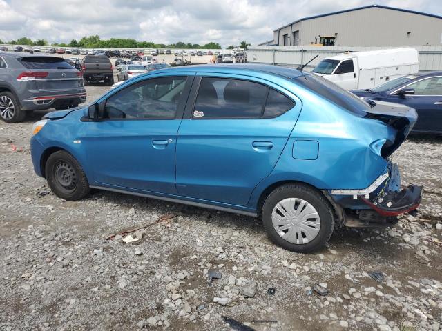 ML32F3FJXKHF07586 - 2019 MITSUBISHI MIRAGE G4 ES BLUE photo 2