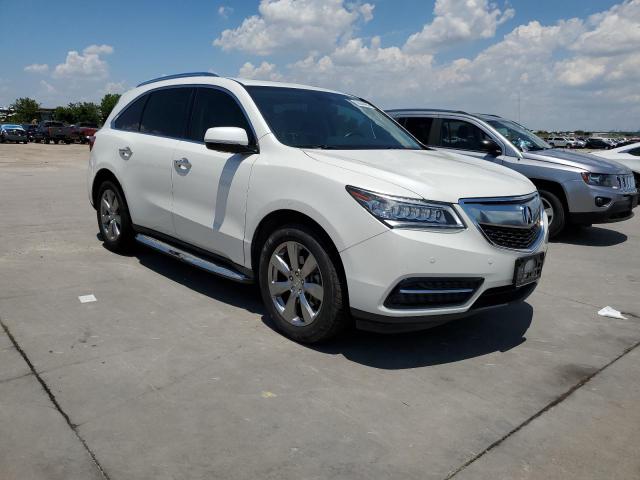 5FRYD4H83EB026687 - 2014 ACURA MDX ADVANCE WHITE photo 4