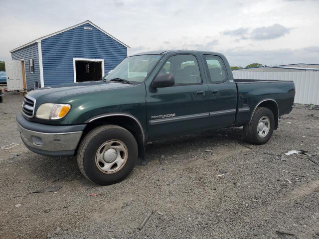5TBRN34161S162588 - 2001 TOYOTA TUNDRA ACCESS CAB SR5 GREEN photo 1