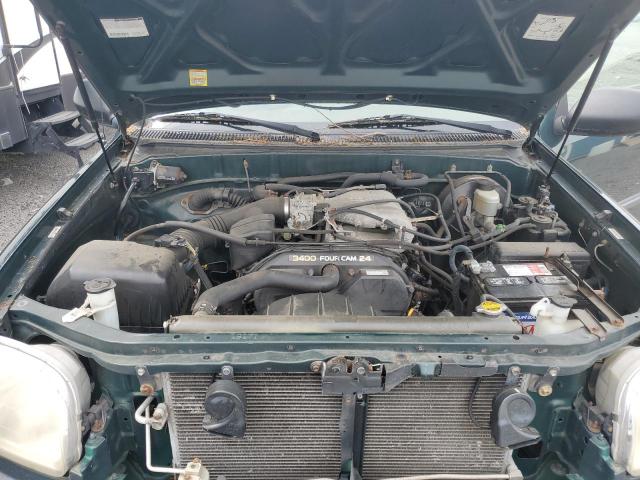 5TBRN34161S162588 - 2001 TOYOTA TUNDRA ACCESS CAB SR5 GREEN photo 11