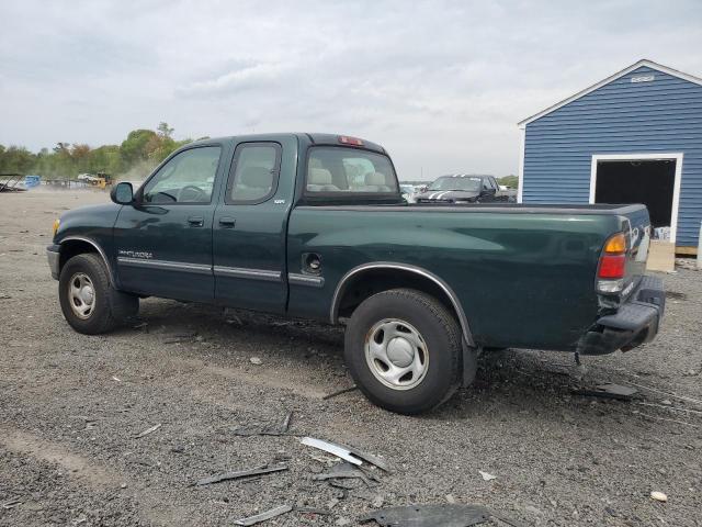 5TBRN34161S162588 - 2001 TOYOTA TUNDRA ACCESS CAB SR5 GREEN photo 2