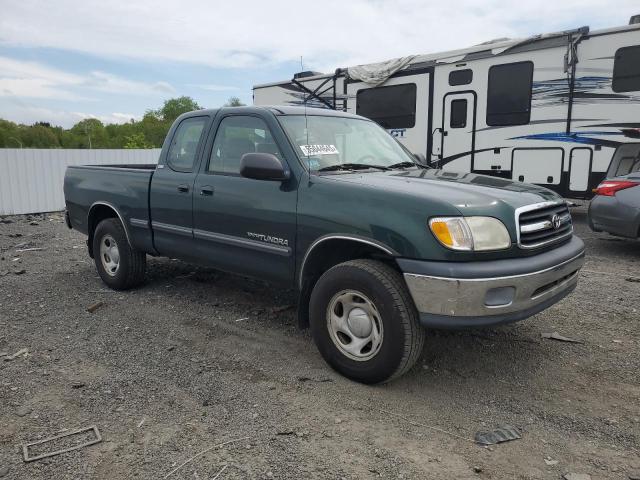 5TBRN34161S162588 - 2001 TOYOTA TUNDRA ACCESS CAB SR5 GREEN photo 4