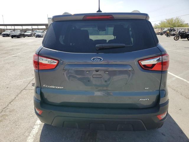 MAJ6S3GLXLC339119 - 2020 FORD ECOSPORT SE ნაცრისფერი ფოტო 6