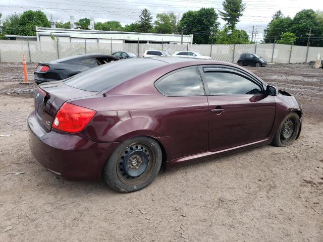 JTKDE177750057095 - 2005 TOYOTA SCION TC 栗色 照片 3