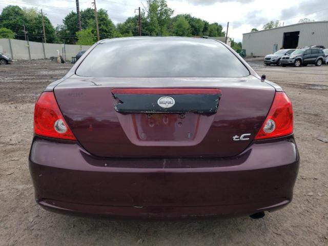 JTKDE177750057095 - 2005 TOYOTA SCION TC 栗色 照片 6