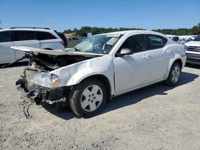 1B3CC4FB8AN204037 - 2010 DODGE AVENGER SXT WHITE photo 1