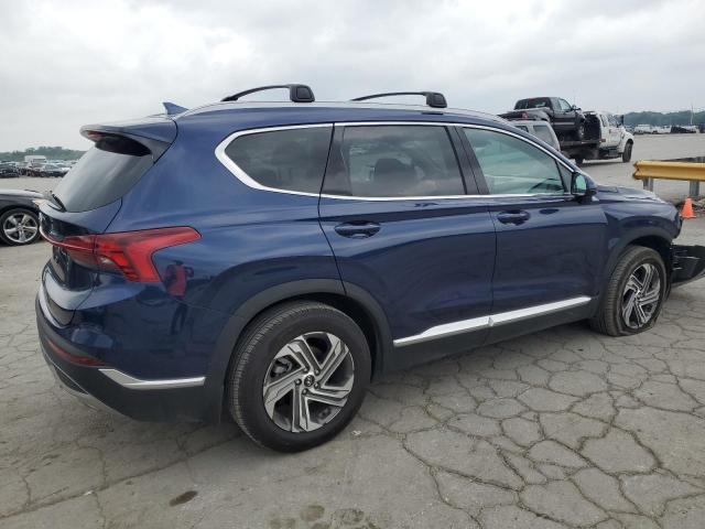 5NMS24AJ9NH470200 - 2022 HYUNDAI SANTA FE SEL BLUE photo 3