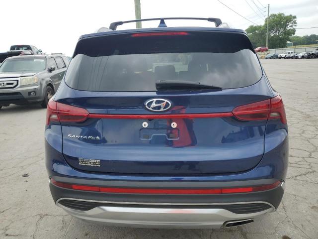 5NMS24AJ9NH470200 - 2022 HYUNDAI SANTA FE SEL Կապույտ լուսանկար 6