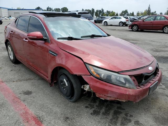 5XXGN4A72EG318842 - 2014 KIA OPTIMA EX RED photo 4