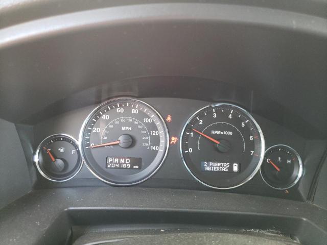 1J8HH48K38C115462 - 2008 JEEP COMMANDER SPORT ვერცხლისფერი ფოტო 9