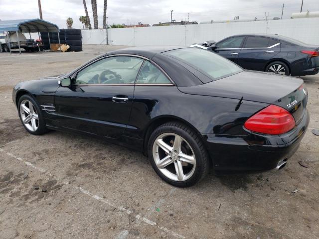 WDBSK75F74F080066 - 2004 MERCEDES-BENZ SL 500 BLACK photo 2