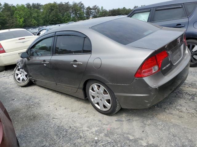 1HGFA16586L051111 - 2006 HONDA CIVIC LX GRAY photo 2