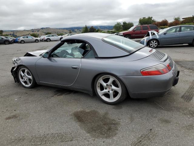 WP0CA29921S650624 - 2001 PORSCHE 911 CARRERA 2 GRAY photo 2