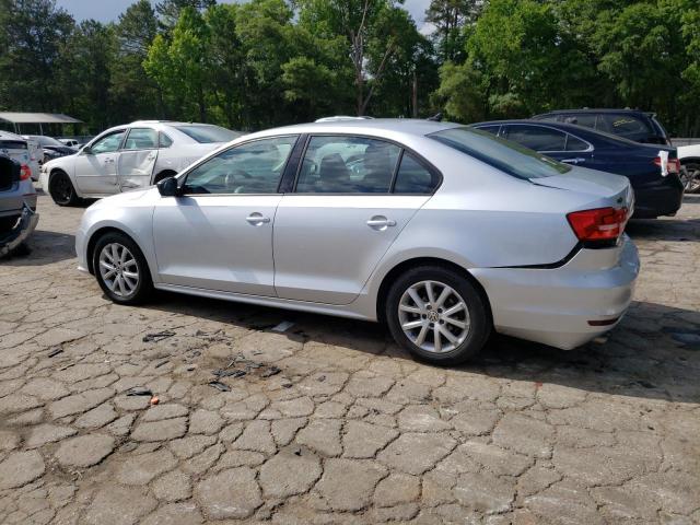 3VWD17AJ9FM246191 - 2015 VOLKSWAGEN JETTA SE SILVER photo 2