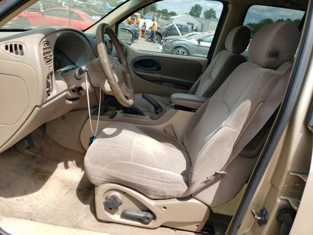 1GNDT13S442167541 - 2004 CHEVROLET TRAILBLAZE LS BEIGE photo 7