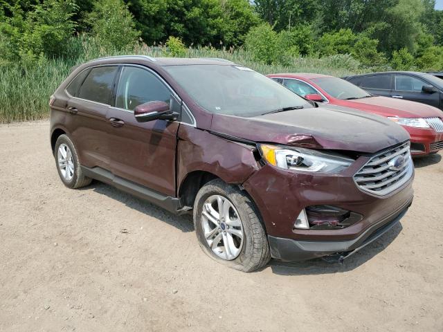 2FMPK4J99LBB41550 - 2020 FORD EDGE SEL BURGUNDY photo 4