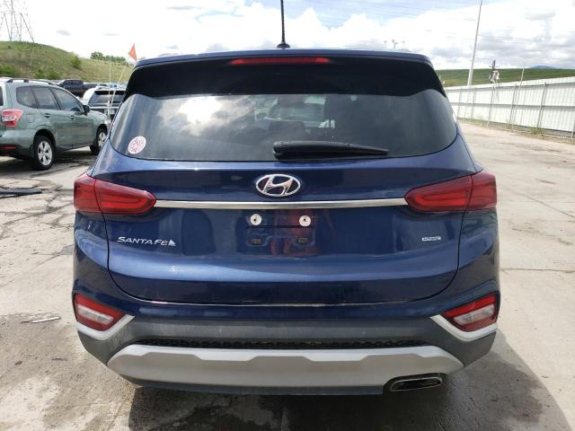 5NMS2CAD8KH132223 - 2019 HYUNDAI SANTA FE SE BLUE photo 6