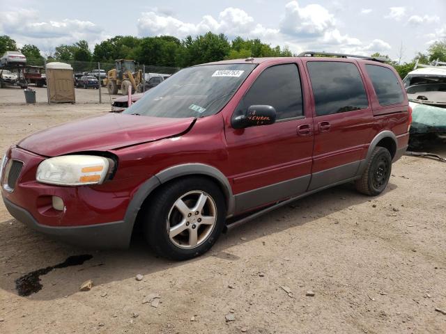 1GMDX33L15D209151 - 2005 PONTIAC MONTANA SV6 MAROON photo 1