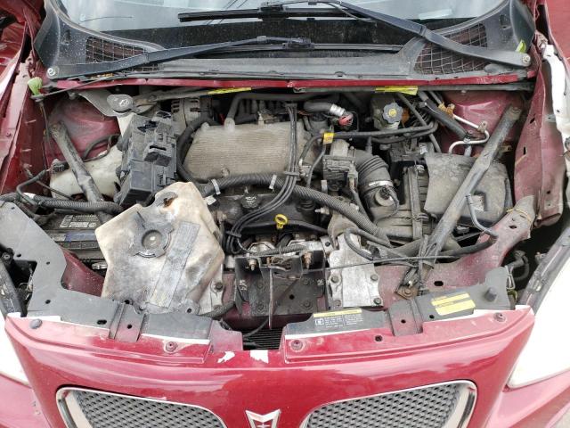 1GMDX33L15D209151 - 2005 PONTIAC MONTANA SV6 MAROON photo 12