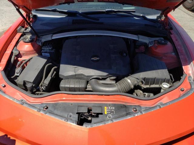 2G1FC3DD9B9214146 - 2011 CHEVROLET CAMARO LT ORANGE photo 11