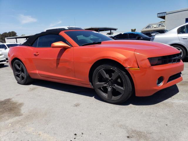 2G1FC3DD9B9214146 - 2011 CHEVROLET CAMARO LT ORANGE photo 4