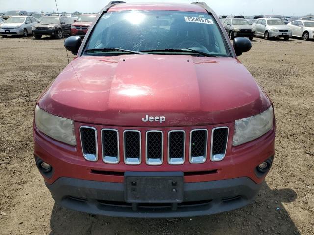 1C4NJCBB8CD678205 - 2012 JEEP COMPASS SPORT MAROON photo 5