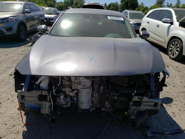 1HGCV2F97MA011367 - 2021 HONDA ACCORD TOURING GRAY photo 5