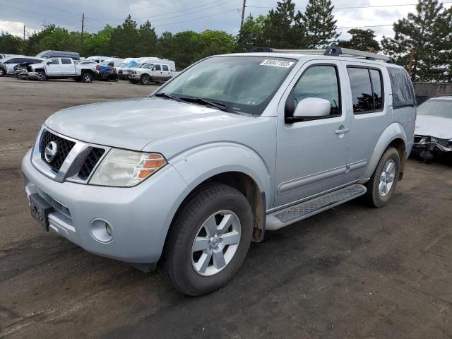 5N1AR1NB8BC618982 - 2011 NISSAN PATHFINDER S SILVER photo 1