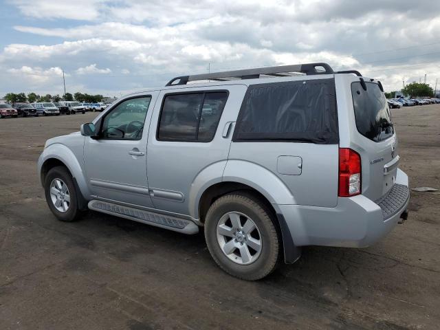 5N1AR1NB8BC618982 - 2011 NISSAN PATHFINDER S SILVER photo 2