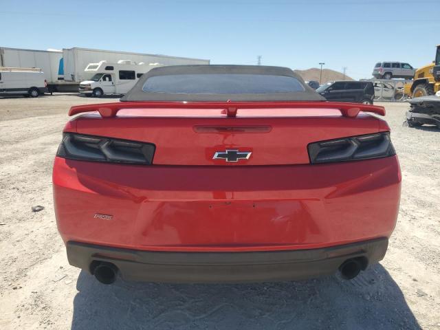 1G1FB3DS2H0171130 - 2017 CHEVROLET CAMARO LT RED photo 6