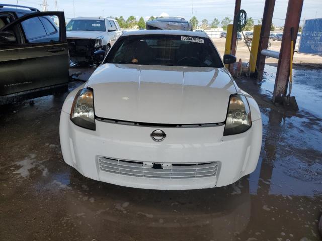 JN1AZ34D14M103552 - 2004 NISSAN 350Z COUPE WHITE photo 5