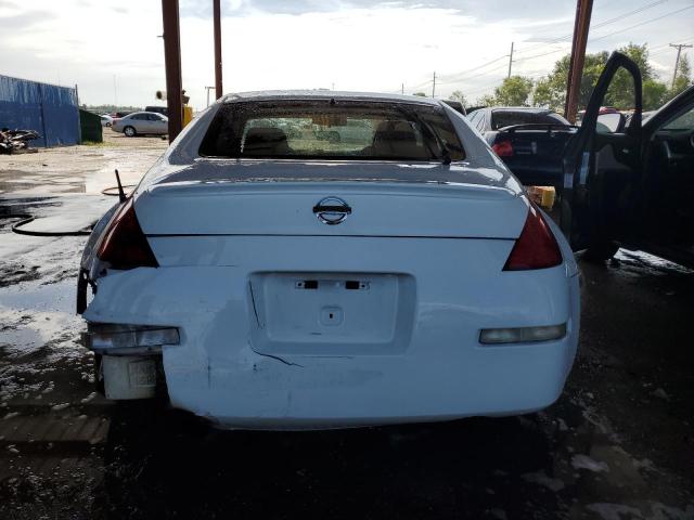 JN1AZ34D14M103552 - 2004 NISSAN 350Z COUPE WHITE photo 6