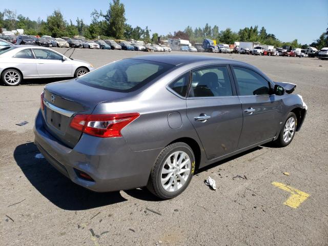 3N1AB7AP3HY254101 - 2017 NISSAN SENTRA S GRAY photo 3