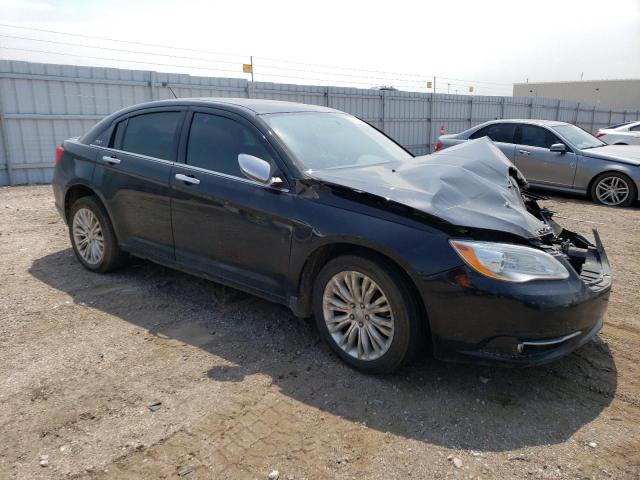 1C3BC2FB1BN599473 - 2011 CHRYSLER 200 LIMITED BLACK photo 4