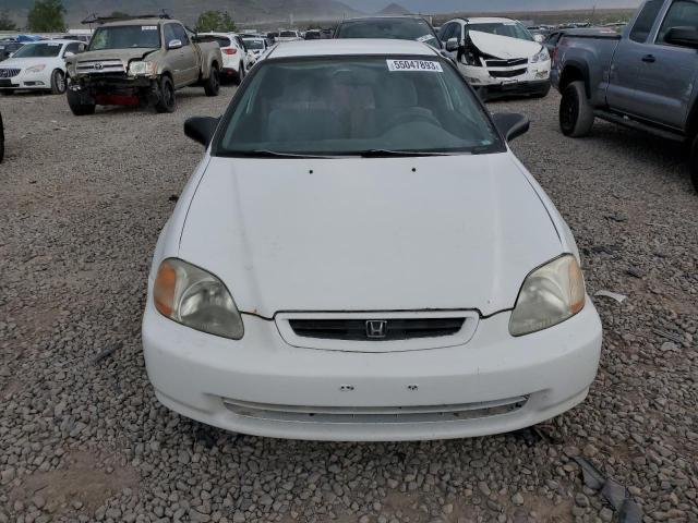 1HGEJ622XVL115846 - 1997 HONDA CIVIC DX WHITE photo 5