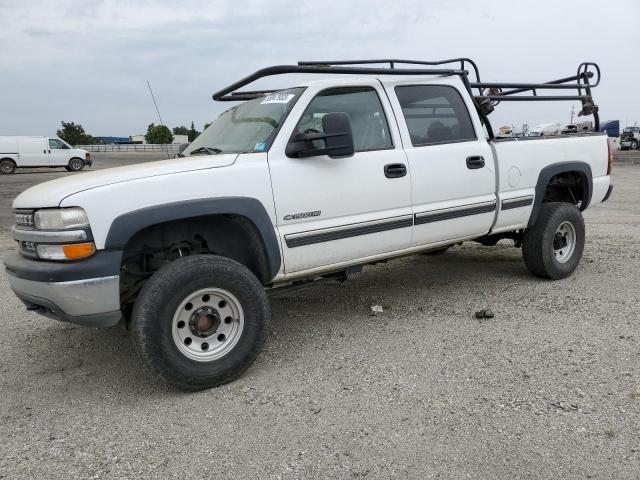 1GCGK13U81F170845 - 2001 CHEVROLET SILVERADO K1500 HEAVY DUTY WHITE photo 1